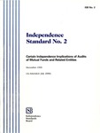 Independence standard no. 2: certain independence implications of audits of mutual funds and related entities, December 1999 (as amended-July 2000); ISB no. 2