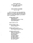 State societies and chapters, July 15, 1960