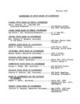 Secretaries of State Boards of Accountancy,  October 1963