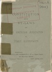 Constitution and By-Laws by American Association of Public Accountants