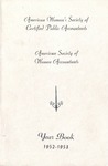 Year Book, 1952-1953