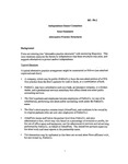IIC-98-2 Independence Issues Committee Issue Summary Alternative Practice Structures