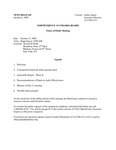 News Release, October 6, 2000: Notice of Public Meeting by Independence Standards Board