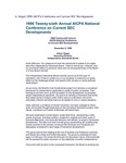 Presentation to 1998 Twenty-sixth Annual AICPA National Conference on Current SEC Developments