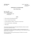 News Release, July 14, 2000: Notice of Public Meeting by Independence Standards Board