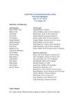 Auditing Standards Board (ASB) meeting, May 13-15, 2014, Las Vegas, NV; Highlights (ASB) meeting, May 13-15, 2014