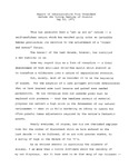 Report of Administrative Vice President before the Spring Meeting of Council May 12, 1971