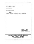 Proceedings: Fall Council Meeting, October 4, 1980, Boston, Massachusetts by American Institute of Certified Public Accountants (AICPA)