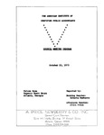 Council Meeting Program, October 13, 1973, Atlanta, Georgia by American Institute of Certified Public Accountants (AICPA)