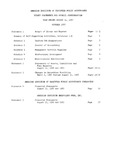 Budget statements for Council consideration, year ending August 31, 1967, October 1966