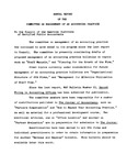 Annual Report of the Committee on Management of an Accounting Practice To the Council of the American Institute of Certified Public Accountants, September 1967 by American Institute of Certified Public Accountants. Committee on Management of an Accounting Practice and Robert E. Hanson