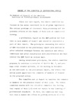 Report of the Committee on Professional Ethics To Members of Council of the American Institute of Certified Public Accountants, October 20, 1966