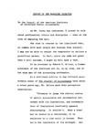 Report of the Managing Director To the Council of the American Institute of Certified Public Accountants, September 23, 1967 by John Lawler