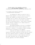 Year-End Report of the Committee on Relations with the Federal Government (Covering only the period since Spring Council Meetings 1965) To the Council of the American Institute of Certified Public Accountants, September 1965 by American Institute of Certified Public Accountants. Committee on Relations with the Federal Goverment and Karney A. Brasfield