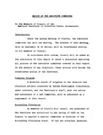 Report of the Executive Committee Copyright and permission to reprint held by: American Institute of Certified Public Accountants, September 17, 1965