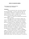 Report of the Executive Committee, To the Council of the American Institute of Certified Public Accountants, May 2, 1966