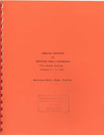 General Information and Biographical Data - Technical Session, "Education and Personnel" October 7, 1964, Miami, Florida. by William J. Von Minden and American Institute of Certified Public Accountants (AICPA)