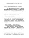 Report of Committee on Relations with the Bar To Members of Council of the American Institute of Certified Public Accountants, May 5, 1965
