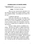 Supplementary Report of the Executive Committee To the Council of the American Institute of Certified Public Accountants Subject: The Computer Challenge, May 3, 1965