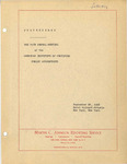 Proceedings, the 75th Annual Meeting of the Institute of Certified Public Accountants, September 22, 1962, New York, New York by American Institute of Certified Public Accountants (AICPA)