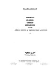 Proceedings: Meeting: New Council, Foundation, Benevolent Fund of the American Institute of Certified Public Accountants, November 1, 1961, Chicago, Illinois