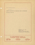 Proceedings, American Institute of Certified Public Accountants, Foundation Meeting, September 28, 1960, Philadelphia, Pennsylvania