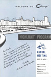 Highlight Program, Annual Meeting, Oct. 29-Nov. 1, 1961 by American Institute of Certified Public Accountants (AICPA)