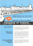 Program of Events, October 29-November 1, 1961, Chicago, Ullinois