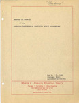 Meeting of Council of the American Institute of Certified Public Accountants, May 21 - 24, 1962, Diplomat Hotel, Hollywood-by-the-Sea, supplementary Executive Committee report by American Institute of Certified Public Accountants. Council