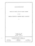 Proceedings: Meeting of Council Activity Program Chairmen of the American Institute of Certified Public Accountants, October 29, 1961, Chicago, Illinois by American Institute of Certified Public Accountants. Council