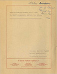 Report of Executive Director Delivered to Organization Meeting of New Council, September 28, 1960, Philadelphia, Pennsylvania
