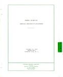 Proceedings of the session on Federal income tax, held at the sixty-fourth Annual meeting of the American Institute of Accountants, Atlantic City, N.J., October 10, 1951.