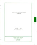 Proceedings of the Fall meeting of the Foundation held at the Annual meeting of the American Institute of Accountants, Boston, October 5, 1950. by American Institute of Accountants