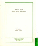 Proceedings of the technical session on General Tax, held at the Annual meeting of the American Institute of Accountants, Chicago, October 22, 1953. by American Institute of Accountants