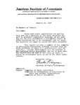 State Legislation, Preliminary Report, January 21, 1949