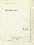 Proceedings of the Spring meeting of the State Society Presidents of the American Institute of Accountants, White Sulphur Spring, W. Va., May 3, 1955.