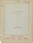 Proceedings of the session on Accounting Procedure, held at the Annual meeting of the American Institute of Accountants, Atlantic City, N.J., October 2, 1946.