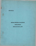 Minutes of the Proceedings of the Fall meeting of Council of the American Institute of Accountants, Chicago, October 22-23, 1945.