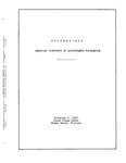 Proceedings of the meeting of the Foundation, held at the Annual meeting of the American Institute of Accountants, Miami Beach, November 6, 1947.