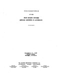 Proceedings of the State Society Officers, held at the Annual meeting of the American Institute of Accountants, Chicago, September 21, 1948.