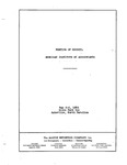 Proceedings of the Spring meeting of Council of the American Institute of Accountants, Asheville, N.C., May 2-5, 1949.