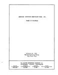 Fall meeting of the Board of Trustees of the Benevolent Fund of the American Institute of Accountants, New York, October 22, 1937. by American Institute of Accountants. Benevolent Fund. Board of Trustees