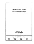 Fall meeting of the Board of Trustees of the Foundation of the American Institute of Accountants, New York, October 18, 1937.