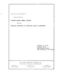 Fall meeting of Council of the American Institute of Certified Public Accountants, San Francisco, October 24, 1959. by American Institute of Certified Public Accountants. Council