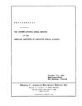 Annual meeting of the American Institute of Certified Public Accountants, 77th, Bal Harbour, Florida, October 2-7, 1964, including Council meeting. Volume 2 by American Institute of Certified Public Accountants. Council