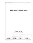 Fall meeting of the Foundation of the American Institute of Accountants, New York, October 22, 1937.