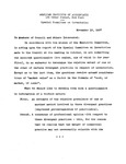 Special Committee on Inventories, November 19, 1937