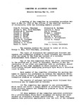 Minutes, Meeting, May 10, 1939 by American Institute of Accountants. Committee on Accounting Procedure