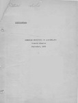 Minutes of the Fall meeting of Council of the American Institute of Accountants, Cincinnati, September 26, 1938. by American Institute of Accountants. Council