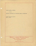 Spring meeting of Council of the American Institute of Certified Public Accountants, Boca Raton, Florida, May 4, 1964. by American Institute of Certified Public Accountants. Council